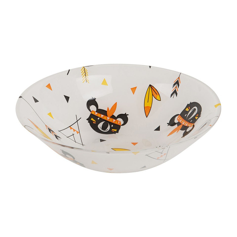 Schaaltje koala - wit glas van Luminarc - 16.5 cm
