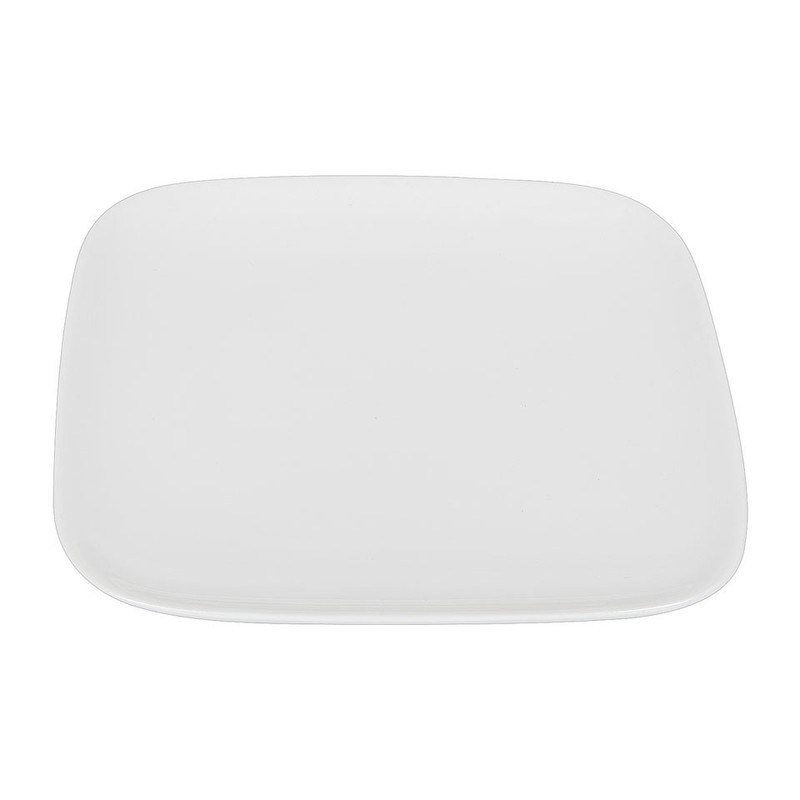 Gebaksbord vierkant met ronde hoeken - 17 cm