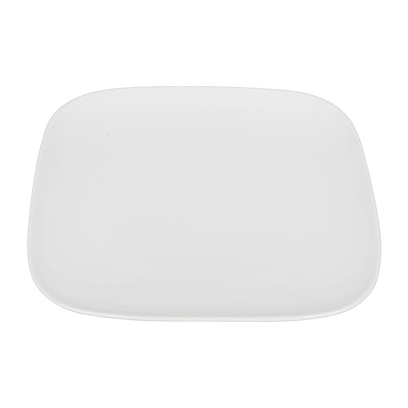 Ontbijtbord vierkant met ronde hoeken - 22 cm