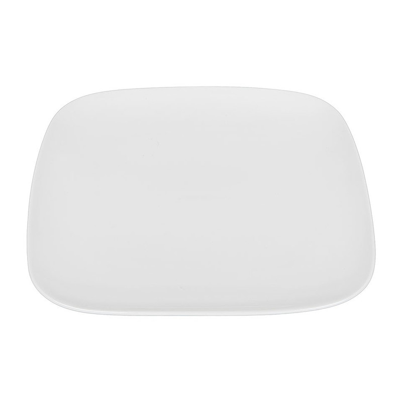 Dinerbord vierkant met ronde hoeken - 26 cm