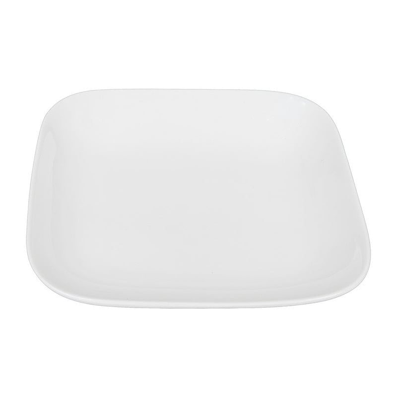 Diep bord vierkant met ronde hoeken - 22 cm