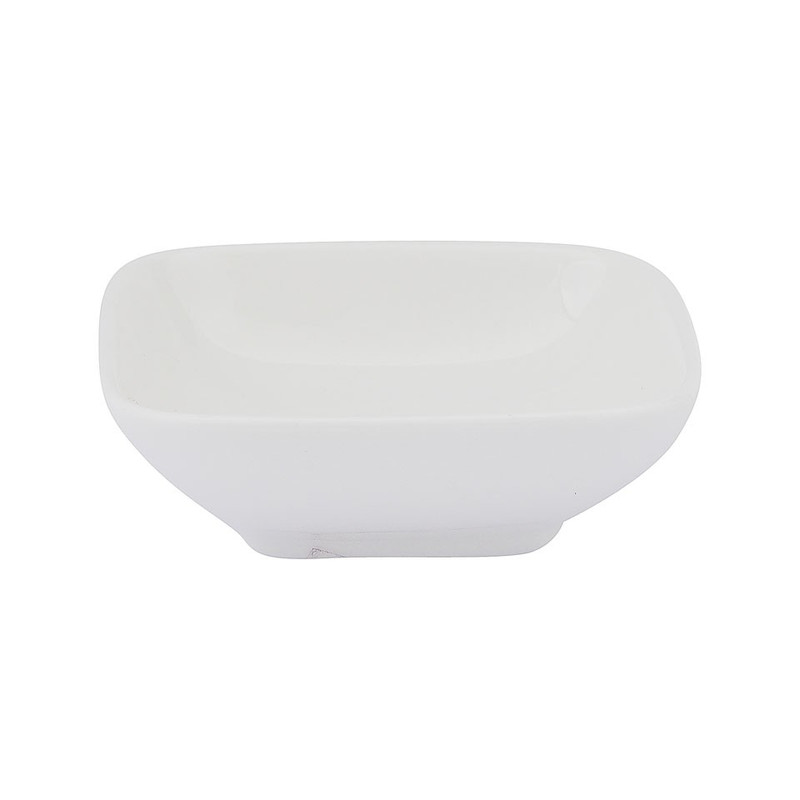 Sausschaaltje vierkant met ronde hoeken - 7 cm 