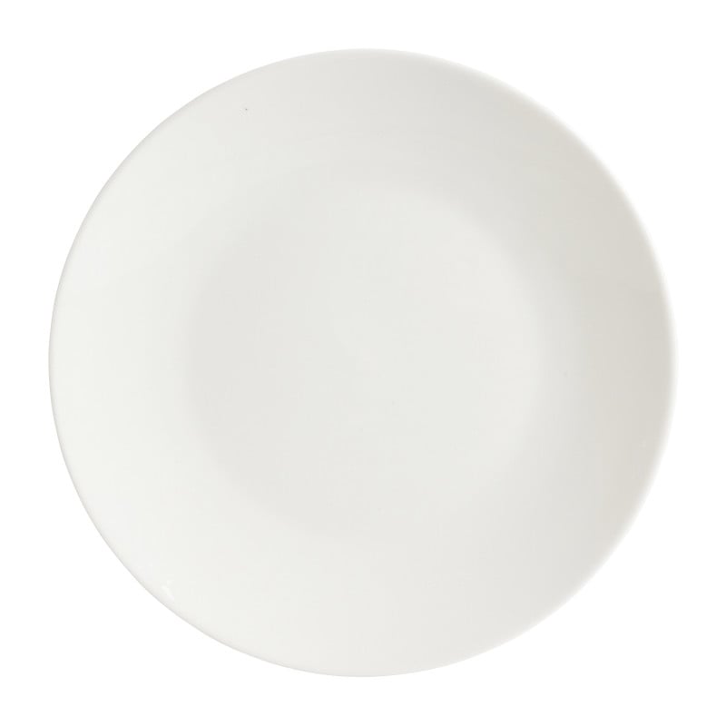 Basic ontbijtbord rond - wit - Ø19 cm