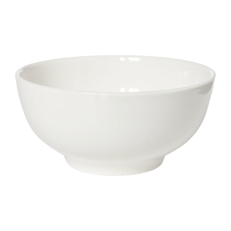 Schaal rond – wit – 18x9 cm