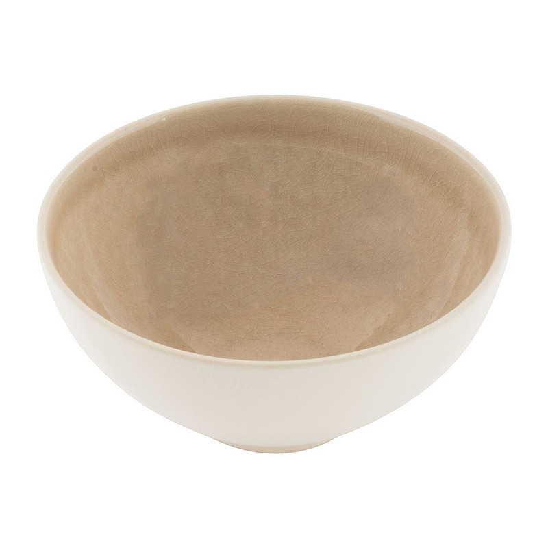 Schaal Vagos - 15 cm - taupe