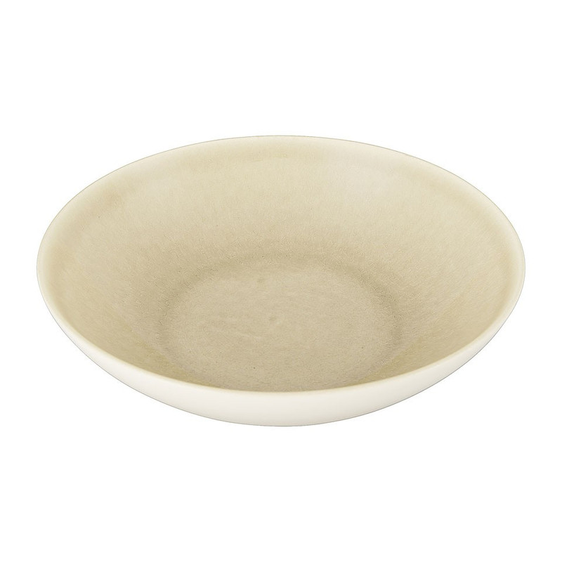 Diep bord Vagos - 21 cm - taupe