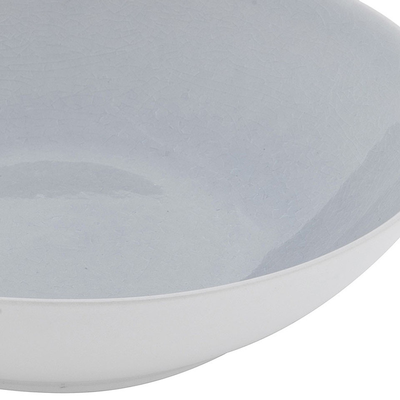 Diep bord Vagos - 21 cm - blauw
