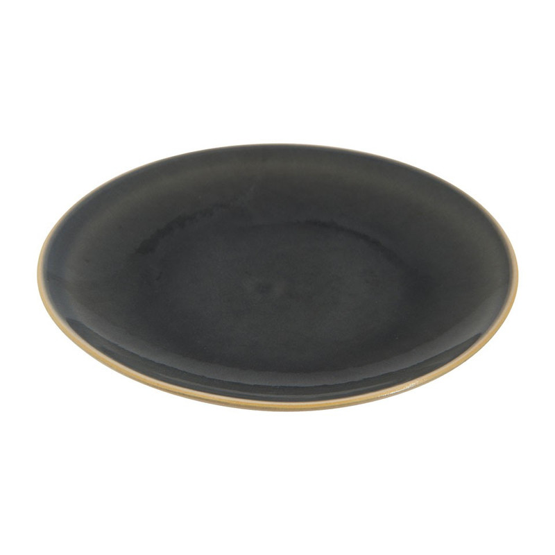Gebaksbord Vagos - 17 cm - grijs