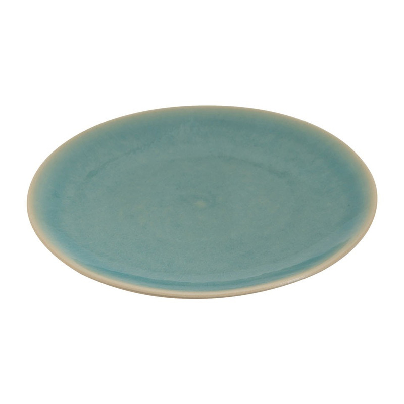 Gebaksbord Vagos - 17 cm - turquoise