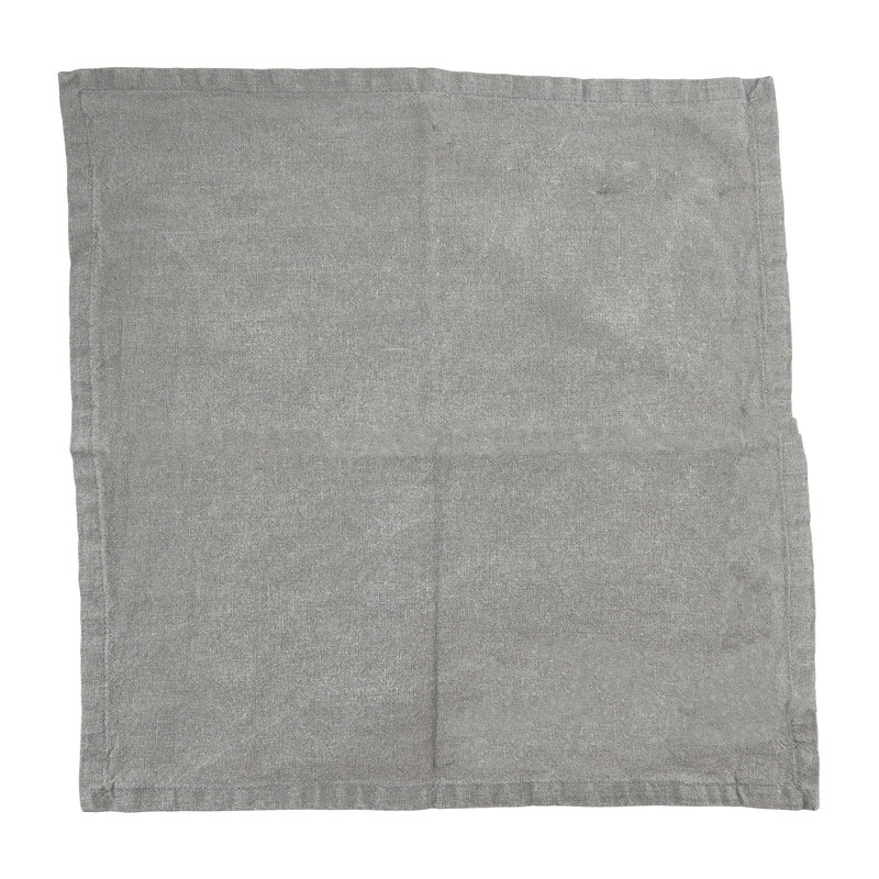 Servetten grijs - 40x40 cm - set van 2