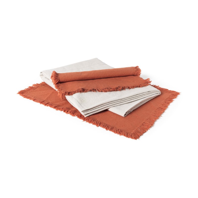 Tafelkleed Zand - beige - 140x240 cm