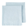 Servetten blauw - 40x40 cm - set van 2 - katoen