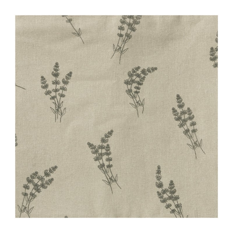Tafelkleed bloemen - bruin - 140x240 cm
