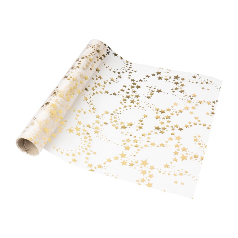 Tafelloper decostof - velvet/polyester - 28x150 cm