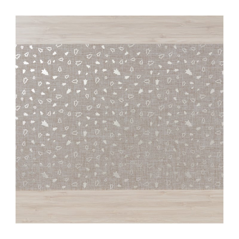 Tafelloper decostof - velvet/polyester - 28x150 cm