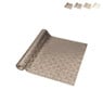Tafelloper decostof - velvet/polyester - 28x150 cm