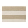 Tafelkleed gestreept groot - wit/beige - 145x320 cm