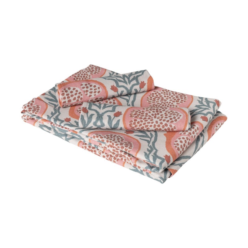 Tafelkleed granaatappel - rood - 140x220 cm 