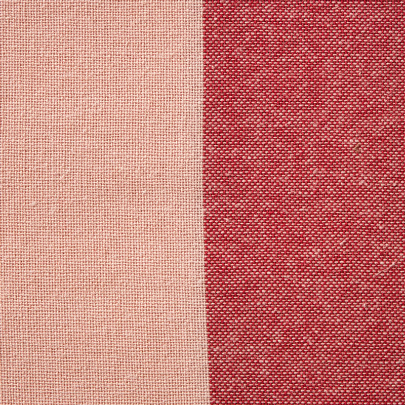 Tafelkleed streep - roze/rood - 140x240 cm