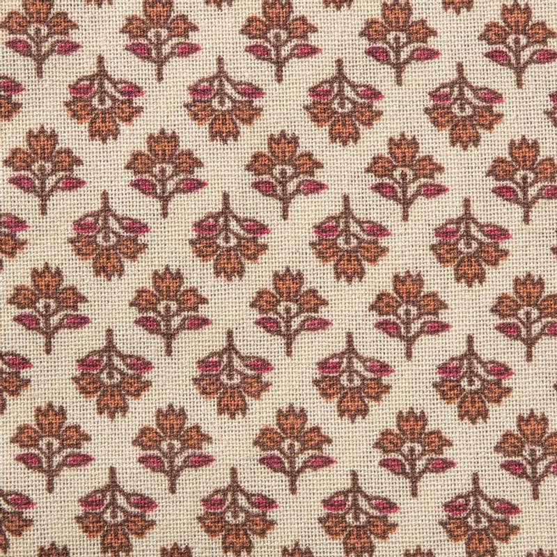 Tafelkleed print - rood - 140x240 cm
