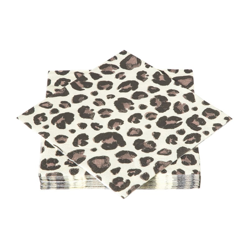 Servetten animal - 33x33 cm - set van 20