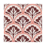 Servetten artdeco bloem - 33x33 cm - set van 20