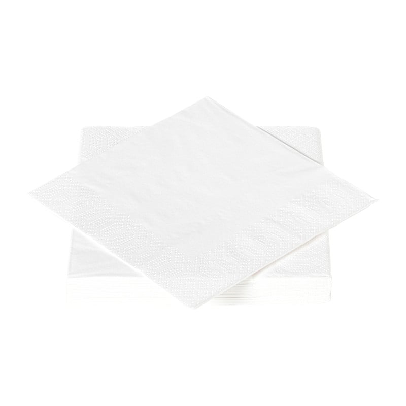 Servetten wit - 33x33 cm - set van 20