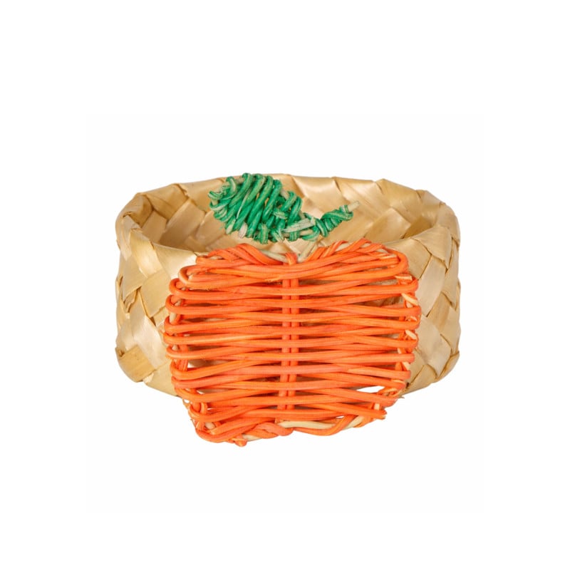 Servetring sinaasappel - oranje - ø5x5.5 cm