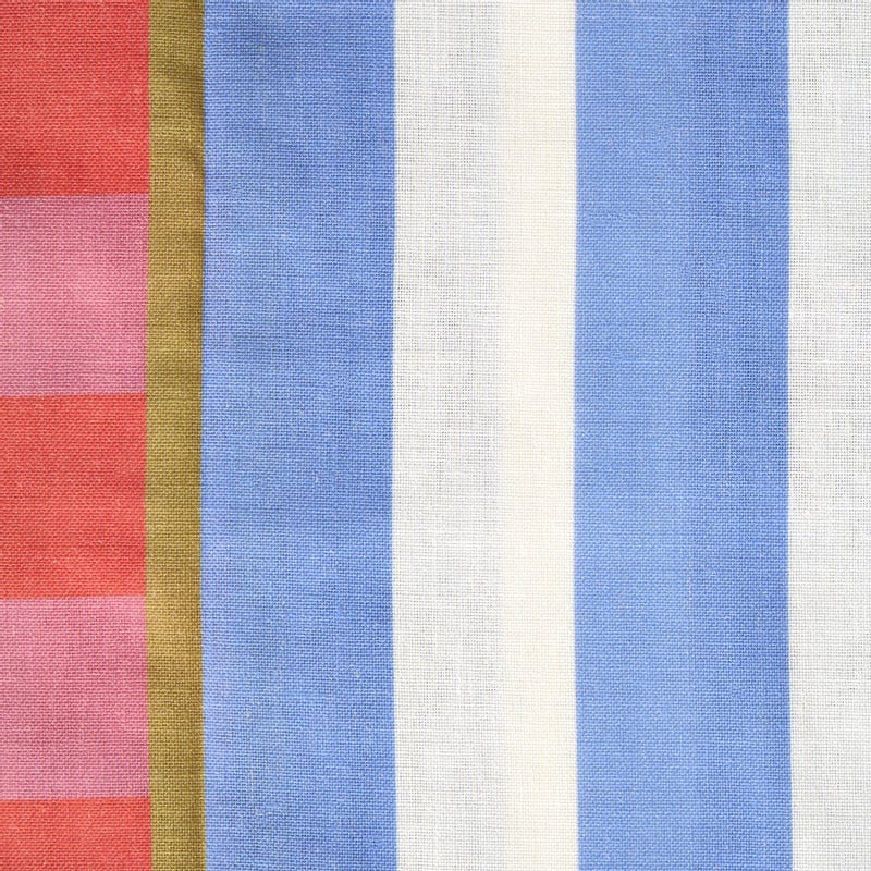 Tafelkleed streep - multikleur - 140x260 cm - Happy at Home by Sanny