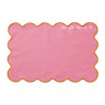 Placemat met quote - roze - 45x30 cm - Happy at Home by Sanny