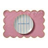 Placemat met quote - roze - 45x30 cm - Happy at Home by Sanny
