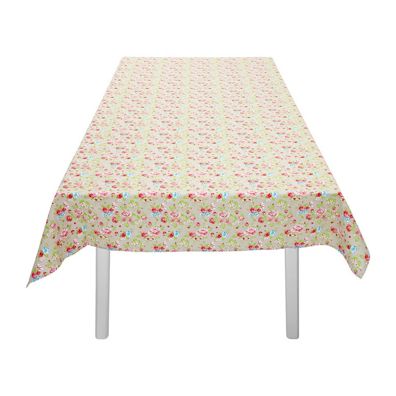 Tafelkleed romantic rose beige