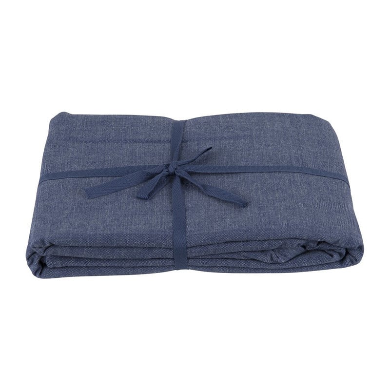 Tafelkleed uni - 240x140 cm - blauw
