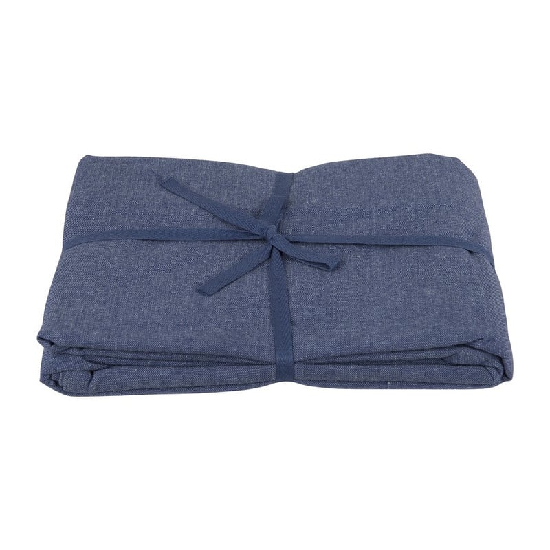 Tafelkleed uni - 180x140 cm - blauw
