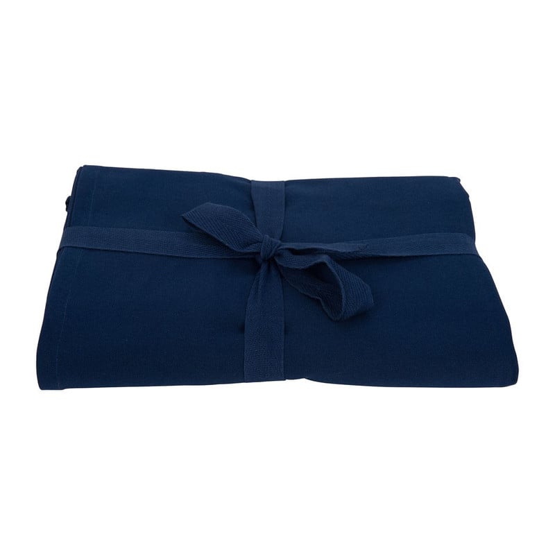 Tafelkleed uni donkerblauw - 140x240 cm