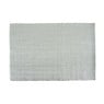 Placemat met zilver lurex - 33x48 cm - grijs