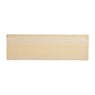 Tafelloper met goud lurex - 45x150 cm - Crème
