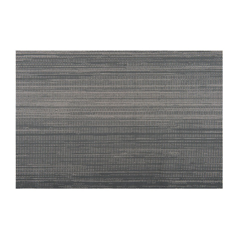 Tafelloper met zilver lurex - 45x150 cm - Grijs