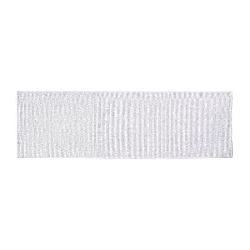 Tafelloper wafel - 45x150 cm - wit