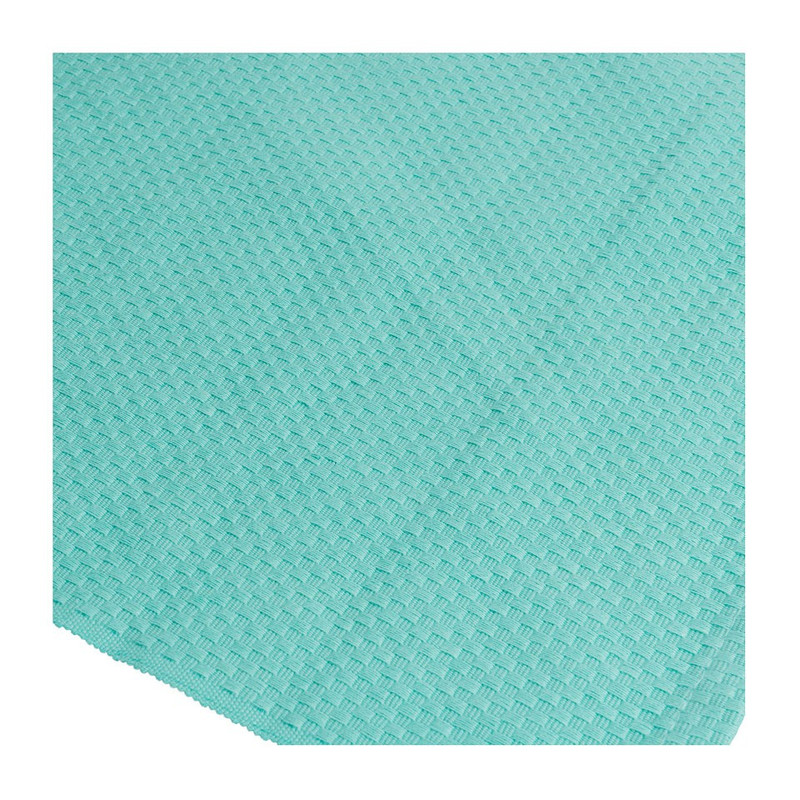 Tafelloper wafel - 45x150 cm - mintgroen