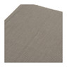 Placemat rib - 33x48 cm - grijs