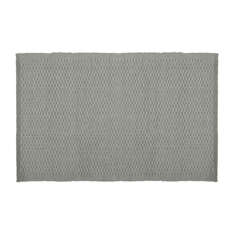 Placemat streepje - 33x48 cm - grijs