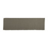 Tafelloper rib - 45 x 150 cm - grijs