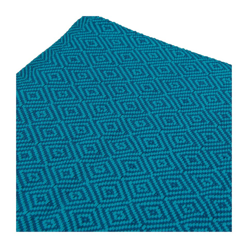 Placemat diamant - 33x48 cm - turquoise/petrol
