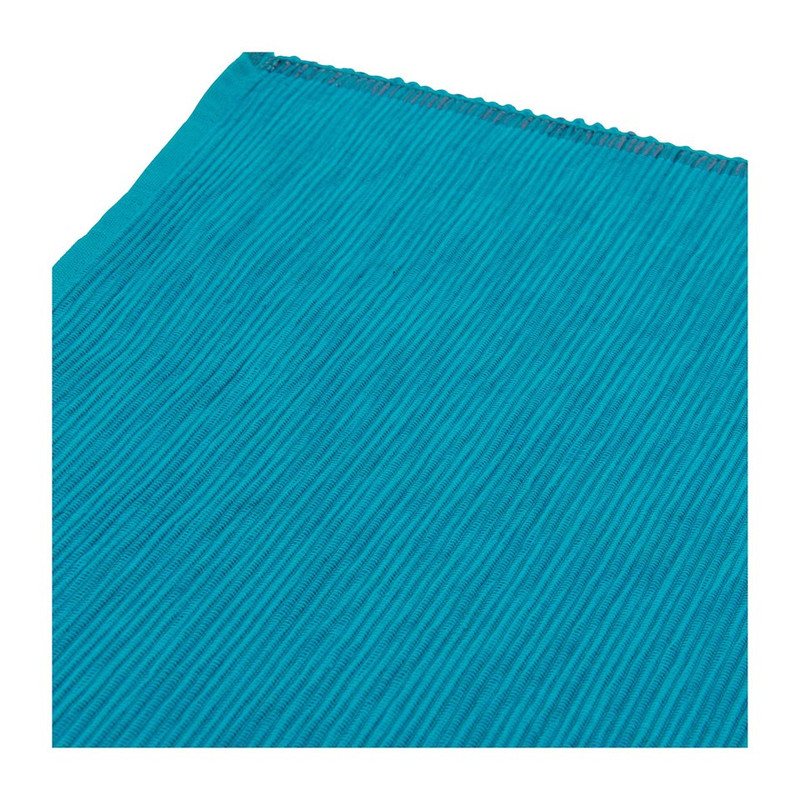 Placemat rand lurex  - 33x48 cm - turquoise