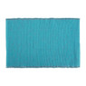 Placemat rand lurex  - 33x48 cm - turquoise