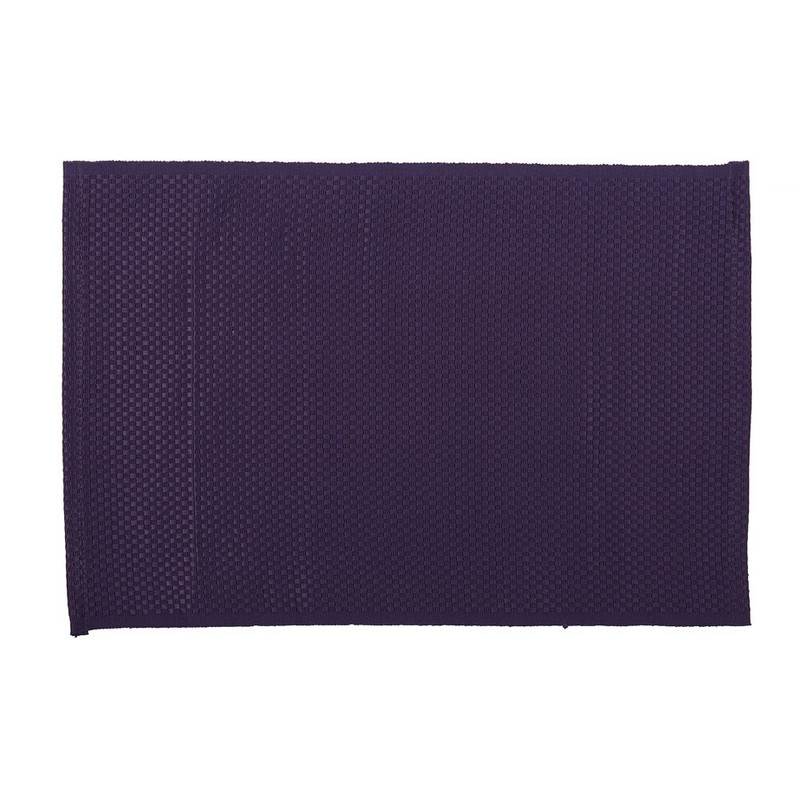 Placemat wafel - 33x48 cm - paars