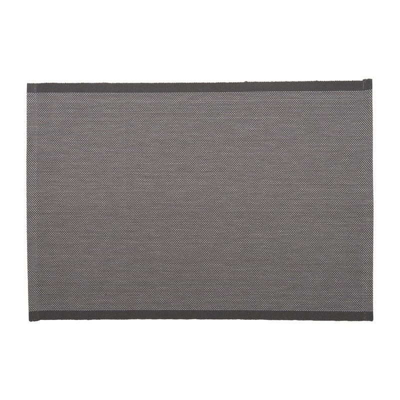 Placemat stipjes - 33x48 cm - grijs