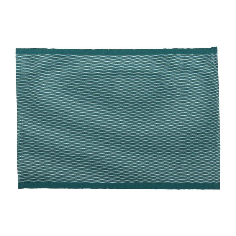 Placemat stipjes - 33x48 cm - turquoise