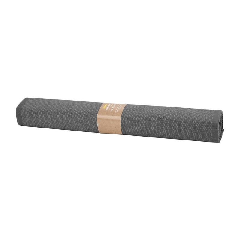 Tafelloper stip - 45x240 cm - grijs